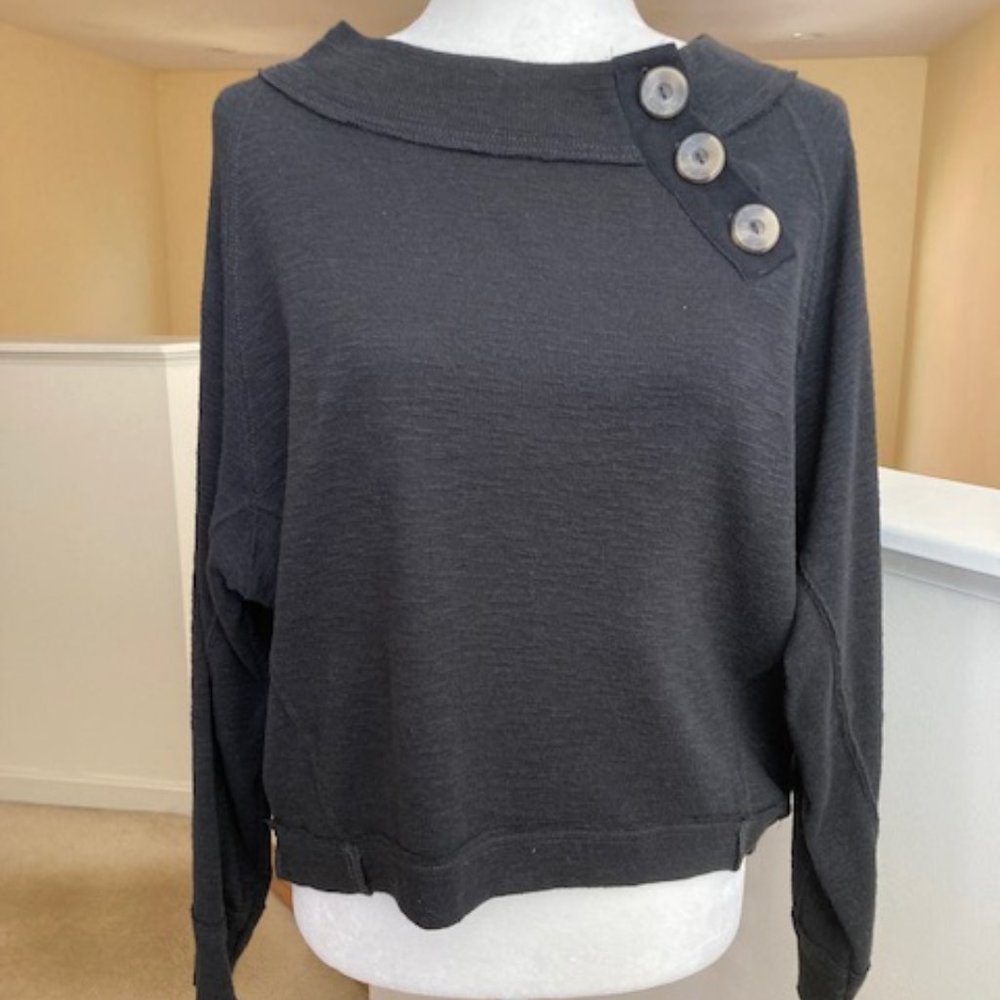 We the Free (Free People) grey top, Size XS (oversize)